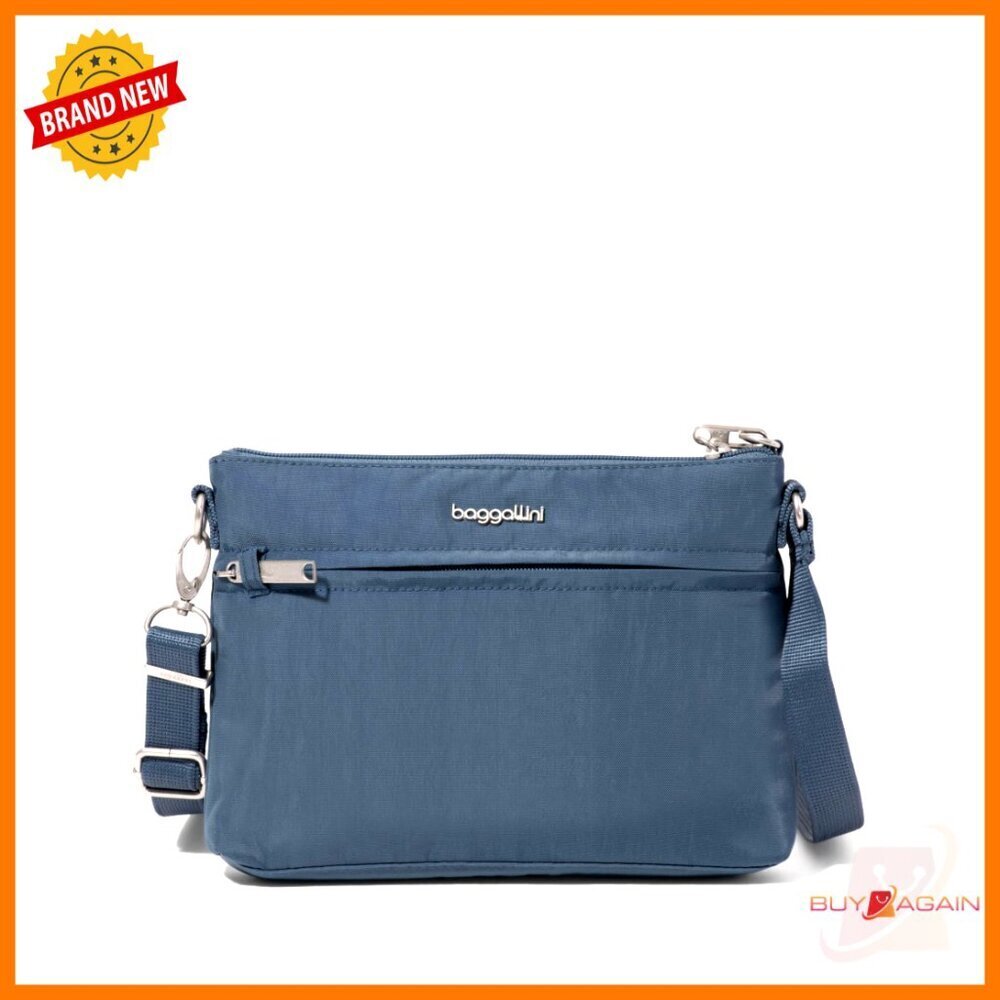 Anti-Theft Crossbody Bag with RFID Protection, Slash-Resistant, Travel Purse